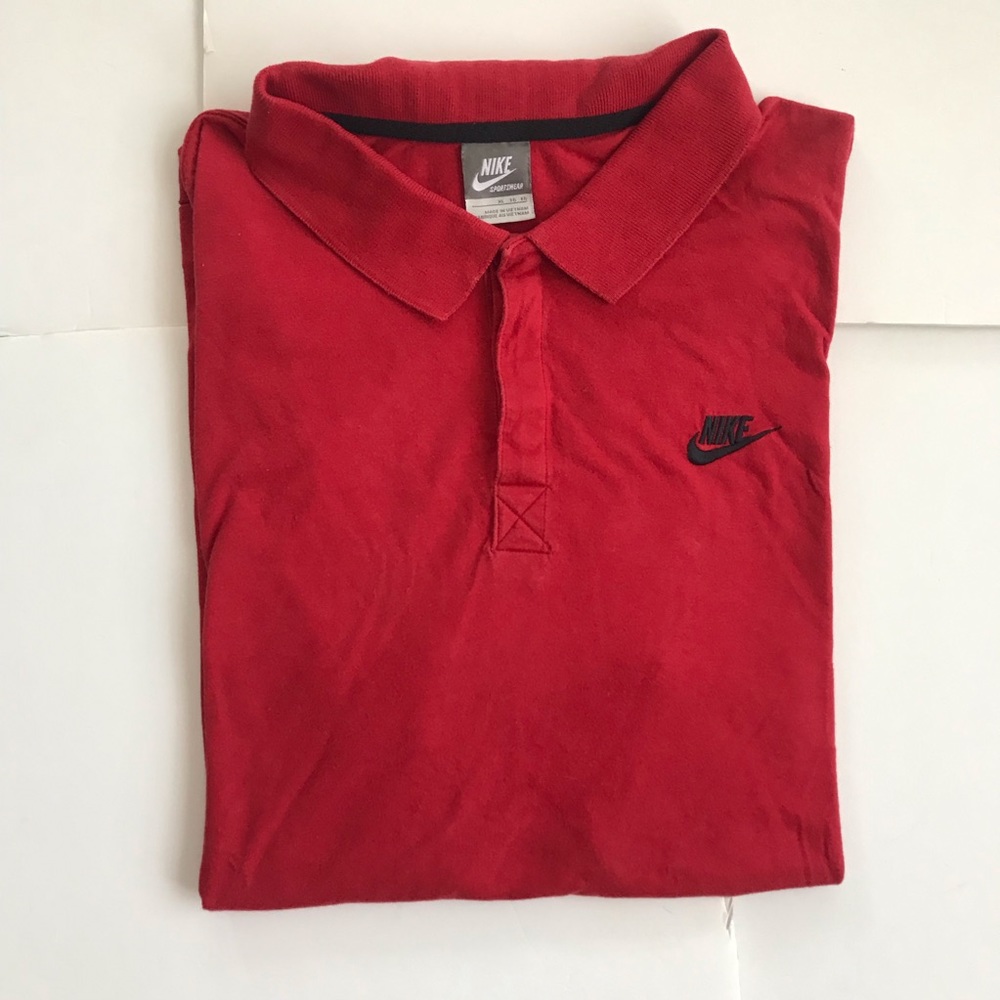 Vintage Nike Embroidered Logo Polo Shirt